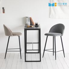 MH家居 格尼天鵝絨吧椅(61cm)