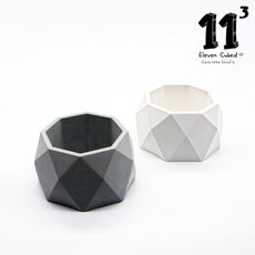 11³ Diamond POT I 鑽石幾何盆器 I 水泥 I 手作 I 盆器 I 水泥花盆－