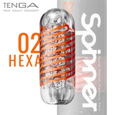 日本 TENGA SPINNER 02 迴旋飛機杯 (HEXA/六角槍)