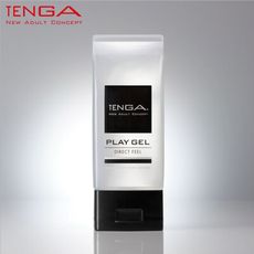 日本 TENGA PLAY GEL-DIRECT FEEL 黏著刺激型潤滑液 150ml (黑色)