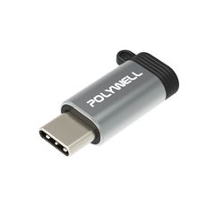 POLYWELL Type C To Lightning母 轉接頭 適 iPhone 15 全規格