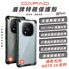 DAPAD 盾牌特務 抗震 透明殼 保護殼 手機殼 防摔殼 適 OPPO RENO 14 Pro P