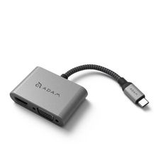 亞果元素 CASA HUB VH1 USB-C 3.1 to VGA / HDMI 二合一顯示轉接器