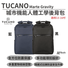 TUCANO Marte Gravity 13 14 15 16 吋 平板 筆電 兩用包 收納包