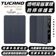 TUCANO iPad Pro 透明 背蓋 防摔殼 保護殼 平板殼 iPad pro 13 吋