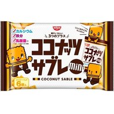 +東瀛go+ 日清 NISSIN CISCO SABLE 可口奶滋 法式餅乾 90g 椰子餅 6袋