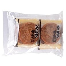 +東瀛go+ 船岡牛奶煎餅 20枚入 日本懷舊零食 粗菓子 滋養美味 牛奶餅 童年零嘴 日本原裝進口