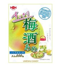 +東瀛go+NISSIN 日進製菓 梅酒糖 梅果糖 80g 使用和歌山紀州梅 日本國產梅 硬糖 和風