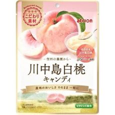 +東瀛go+明治 Atrion 川中島白桃風味糖 66g 硬糖 白桃 桃子 水蜜桃 水果糖 白桃飴