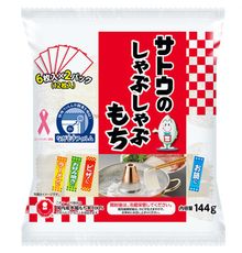 +東瀛go+佐藤切餅 佐藤切片麻糬 144g 年糕 麻糬 烤年糕 糯米麻糬 日本產水稻米 火鍋必備