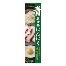 +東瀛go+日本製 House 好侍 青辣椒風味 生蒜條 生蒜泥醬 40g 好侍食品 刺身料理 沾醬