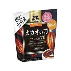 +東瀛go+森永 可可之力 cacao70 可可沖泡粉 200g  腸活 食物纖維 MORINAGA