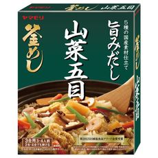 +東瀛go+ YAMAMORI 山森釜飯料 山菜五目風味 210g 3~4人份 拌飯料 炊飯料