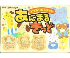+東瀛go+ MATSUNAGA 松永 動物造型餅乾 盒裝25g 兒童餅乾 日本進口 日本餅乾 造型