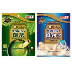 +東瀛go+ 味覺糖 特濃牛奶糖 宇治抹茶味 塩牛奶糖 岩鹽牛奶糖 日本進口 婚禮糖果 喜糖