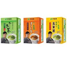 +東瀛go+伊藤園  ITOEN  焙茶/抹茶入綠茶/抹茶入玄米茶 茶包 20袋入 日本必買