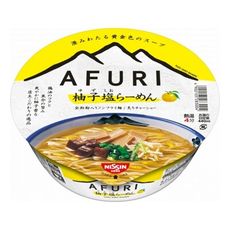 +東瀛go+NISSIN 日清 阿夫利 AFURI 柚子鹽風味拉麵 92g 碗麵  拉麵 日清泡麵