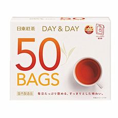 +東瀛go+ 日東紅茶 DAY&DAY 每日紅茶 50袋 紅茶 茶包 日東 下午茶 日本必買