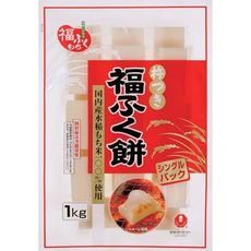 +東瀛go+ 福餅 福麻糬 1Kg 約20塊入 烤年糕 日本進口 100%國產水稻米 日本烤麻糬