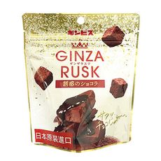 +東瀛go+GINBIS 銀座誘惑可可吐司餅乾 40g 吐司餅乾 GINZA RUSH 日本必買