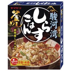 +東瀛go+ YAMAMORI 山森釜飯料 駿河灣魩仔魚風味 180g 3~4人份 拌飯料 炊飯料