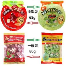 +東瀛go+ 夕張哈密瓜可可 北海道草莓可可塊 道南食品 65g/80g 造型可可 日本進口 送禮