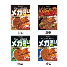 +東瀛go+Hachi MEGA 哈奇大盛咖哩 甘口/中辛/辛口/激辛 300g 調理包 日本進口