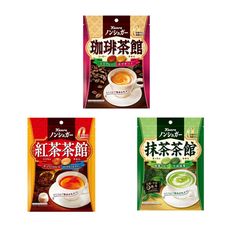 +東瀛go+甘樂 KANRO 抹茶茶館糖/紅茶館糖/珈琲茶館糖 硬糖 抹茶 紅茶 咖啡糖 日本必買