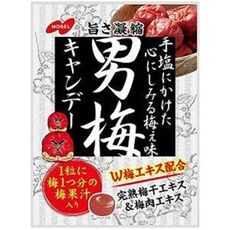 +東瀛go+ nobel 諾貝爾 男梅夾心糖 濃厚梅干味 80g 濃縮男梅 硬糖 糖果 梅干糖 完熟