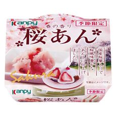 +東瀛go+(短效特價) 加藤 KATO Kanpy 櫻花紅豆餡 200g 季節限定 白豆沙