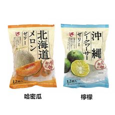 +東瀛go+ACE Bakery 北海道哈密瓜/沖繩香檸果凍 180g 12入 產地限定 日本進口