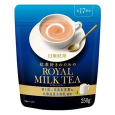 +東瀛go+ 日東紅茶 皇家奶茶 濃厚 大包裝250g 北海道全乳粉 日東奶茶 日本原裝 上班族