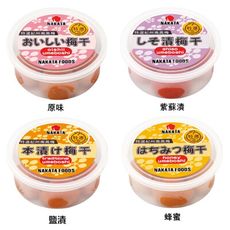 +東瀛go+中田食品 特選紀州南高梅 原味/紫蘇漬/鹽漬/蜂蜜 100g 梅干 梅子 梅乾 醃漬梅子