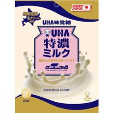 +東瀛go+ UHA 味覺糖 特濃 8.2 牛奶糖 大袋 220g 日本進口 ◎熱賣款◎ 婚禮糖果