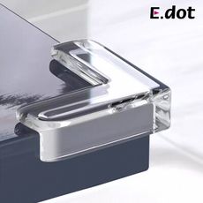 【E.dot】透明桌角L型防撞貼-12入