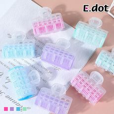 【E.dot】自黏空氣瀏海捲懶人捲髮器3入