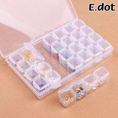 【E.dot】美甲飾品28格獨立收納盒