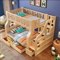 【兒童上下床】加寬加密加高 實木上下床  雙層床雙人高低床 子母床  送電鑽---買前必看商品描述