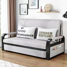 沙發床 🔥🔥 折疊兩用 乳膠/海綿/耶棕床墊 多功能雙人客廳小戶型懶人沙發  床 雙人床