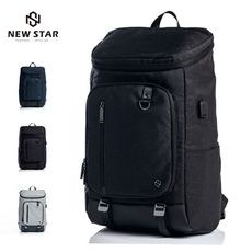 後背包 時尚機能防水多口袋收納筆電包包 大容量 電腦包 男 女 男包 NEW STAR BK300