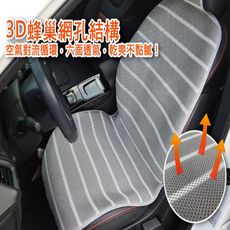 3D立體透氣汽車頭椅墊組(一套2入)