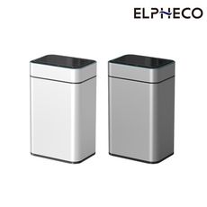 ELPHECO 20L 不鏽鋼雙開除臭炫光感應垃圾桶 ELPH228DU