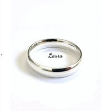 戒指-Laura- s925純銀  韓版戒指 素面窄版 (美圍#13-15大尺碼）男女款戒指