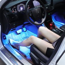氣氛燈 裝飾 氛圍燈 裝飾燈 車內氣氛燈 汽車室內氣氛燈 氣氛燈條 七彩氣氛燈 crv 氣氛燈 改裝