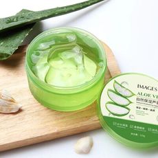 自然保濕蘆薈膠 面霜水凝膠 睡眠面膜面部補水護膚品 去黑頭收縮毛孔曬後舒緩深層清潔蘆薈