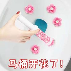抖音同款 現貨 台灣出貨 馬桶 小花 清香 廁所 除臭 香薰 凝膠 潔廁靈 馬桶清潔劑 衛生間 空氣