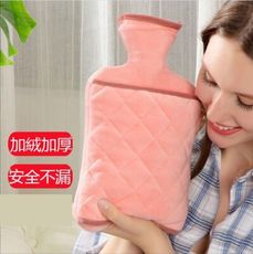 熱水袋 暖手袋 暖手寶 注水袋 暖水袋 熱敷袋 暖肚子 毛絨熱水袋