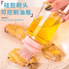 油刷 矽膠刷 矽膠杯刷 矽膠油刷 燒烤刷 烘焙刷 廚房烙餅 家用 耐高溫硅膠食用刷 醬燒烤油刷 按壓