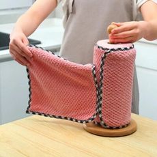 抹布 洗碗抹布 吸水抹布 廚房抹布 百潔布 不掉毛 珊瑚絨 去油毛巾 洗碗布 毛巾 洗碗毛巾