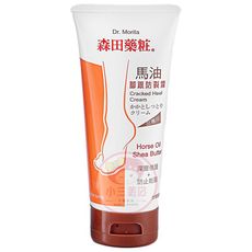 森田藥粧~馬油腳跟防裂霜(100ml)    馬油/修護霜/護足霜/防裂霜